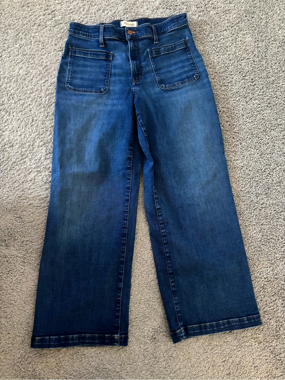 Madewell Emmet Wide Leg Jeans 30P